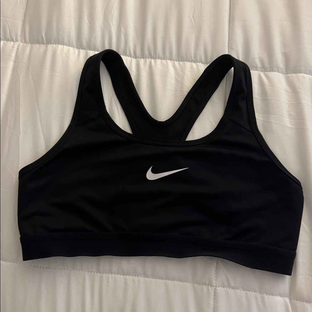 Nike Black Athletic Sports Bra